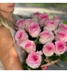 Букет из 15 розовых роз «Мечта поэта» 1