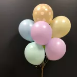 Сет разноцветных, нежных шаров от интернет-магазина «Люблю цветы» в 