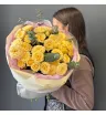 Букет с кустовой розой «Вкус нежности»