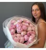 Букет пионов «Пионовый рассвет» 1