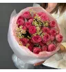 Букет кустовой розы с ромашкой &laquo;Романтика&raquo; 1