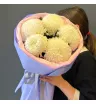 Букет одноголовых хризантем &laquo;Касабланка&raquo; 1