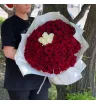 Букет из 101 розы &laquo;Сердце Мадрида&raquo;