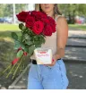 Комбо &laquo;Красные розы и raffaello&raquo;