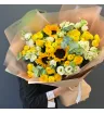 Букет с подсолнухом &laquo;Солнечное сияние&raquo;