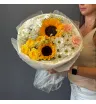 Букет с подсолнухами &laquo;Солнцестояние&raquo;