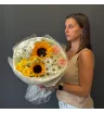 Букет с подсолнухами &laquo;Солнцестояние&raquo;