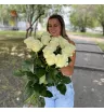 Букет с белыми розами «Приятная симпатия» 2