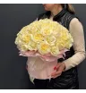 Розы в коробке «Милый сюрприз»