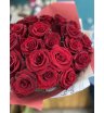 Букет из 25 красных роз «Шарм» 4