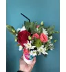 Композиция в стакане «Цветочный напиток» 1