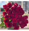 Букет из 43 роз «Карусель» 1