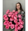 Букет розовых роз «Благородный вкус» 1