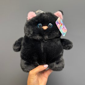 Игрушка &laquo;Черный кот&raquo; от интернет-магазина «Люблю цветы» в 