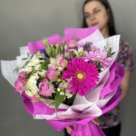 Букет «Симфония нежности» от интернет-магазина «Люблю цветы» в Красноярске