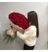 Букет из 101 красной розы «Дикая страсть» 2