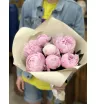 Букет с пионами«Пионовое счастье»
