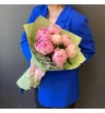 Букет с пионами«Пионовое счастье»