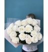Букет из белых роз «Венеция»