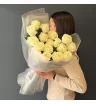 Букет из белых роз &laquo;Венеция&raquo;