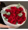 Букет из 15 красных роз "Любимый запах" 2