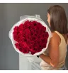 Букет из 35 красных роз «Страстный поцелуй» 1