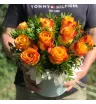 Букет в коробке «Приятная тишина»