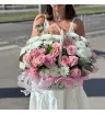 Корзина с цветами «Сладкие ночи» 3