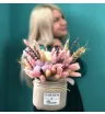 Букет «Букет с сухоцветами «Милые черты»»