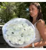 Хризантемы «Белые облака» 2