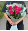 Розовые розы «Приятный день»