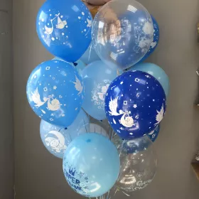 Сет из шаров для новорождённых от интернет-магазина «Люблю цветы» в 