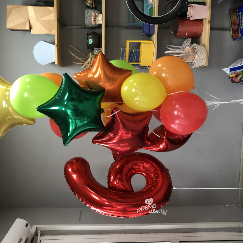 Сет из шаров: день рождение 1