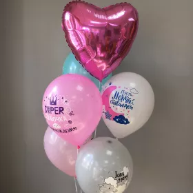 Сет из шаров: милые поздравления от интернет-магазина «Люблю цветы» в 