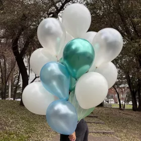 Сет из шаров: облака от интернет-магазина «Люблю цветы» в 