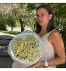 Монобукет с танацетумом «Ромашково» 1