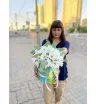 Композиция в коробке «Ромашковая полянка» 2
