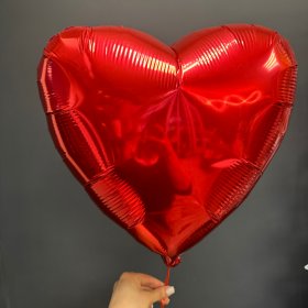 Шар сердце фольга от интернет-магазина «Люблю цветы» в 