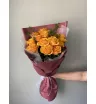 Букет желтых роз «Пламя»