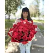 Букет из 25 роз «Алые паруса» 2