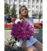 Букет из 25 роз «Сиреневый заказ» 3