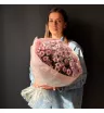 Монобукет  «Розовый закат» 1