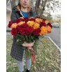 Букет из 51 розы «Осеннее настроение» 2