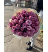 Букет из фиолетовых роз «Фиолетовая пудра»