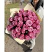 Букет из фиолетовых роз &laquo;Фиолетовая пудра&raquo; 1