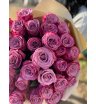 Букет из фиолетовых роз «Фиолетовая пудра» 2