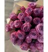 Букет из фиолетовых роз «Фиолетовая пудра» 3