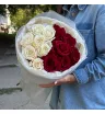 Букет из роз «Инь янь»