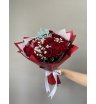 Букет красных роз «Ева»