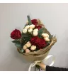 Букет с розой «Новогодняя песня»